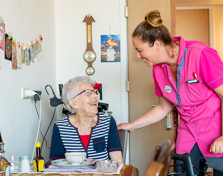 Werken in Jeroen in Noordwijk - woonzorglocatie van Marente